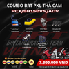 COMBO Pô Xăng Lửa Thả Cam dành cho PCX/ SH/ AVD (4 Valve)