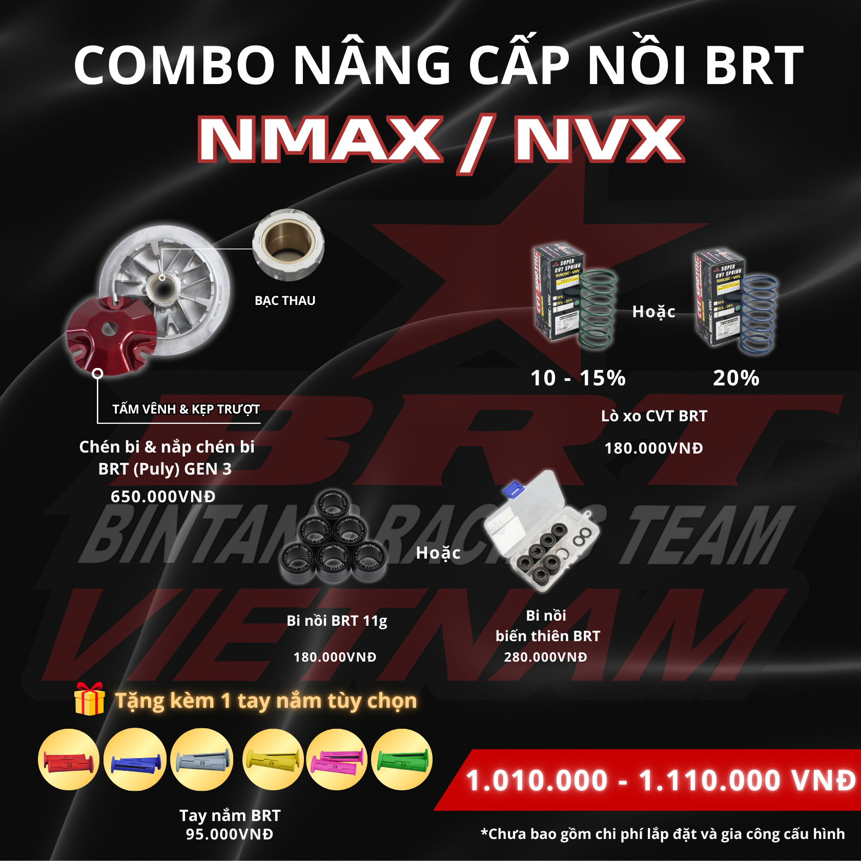 COMBO Nâng Cấp Nồi Dành Cho NVX - NMAX (2) 