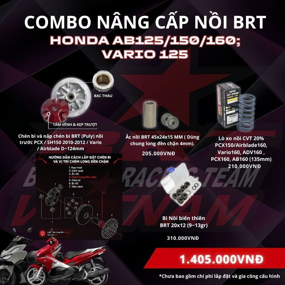  COMBO PULLY HONDA AB125/150/160-VARIO 125. 