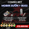 COMBO Đánh Lửa Dành Cho Xe Tay Ga 4Val  Bugi BRT + Mobin Fi Cải Thiện Hiệu Năng Đánh Lửa Tối Đa - Kèm Phần Quà Hấp Dẫn