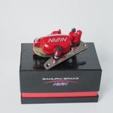  Heo dầu 2 PIS TRƯỚC TRÁI Nisssin Samurai Airblade125/Sh Mode/Pcx/Adv STD 220mm - RED 