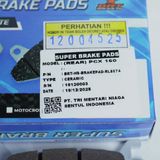  Bố thắng đĩa sau PCX160/SH125/SH150/SH300/SH350. RL8074 