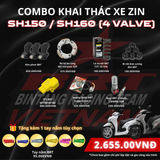  Combo BRT Khai Thác Xe Zin SH125 Việt Nam 