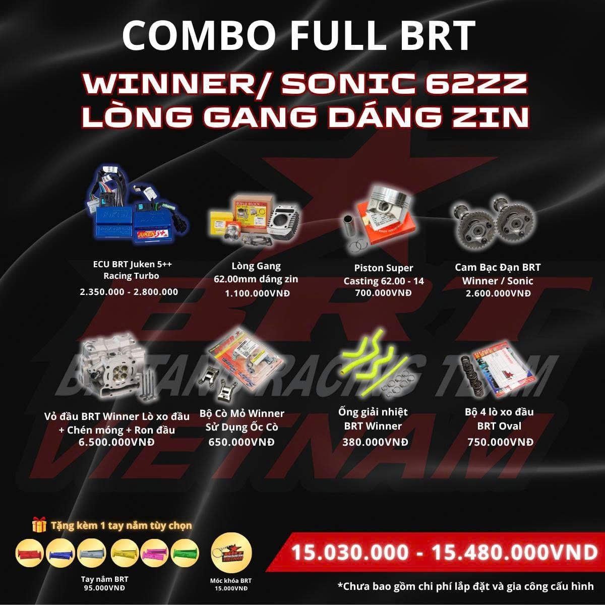  COMBO 62zz dành cho Winner/Sonic 