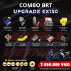 COMBO UPGRADE Pô Xăng Lửa, Nồi, Đánh Lửa dành cho Exciter 150