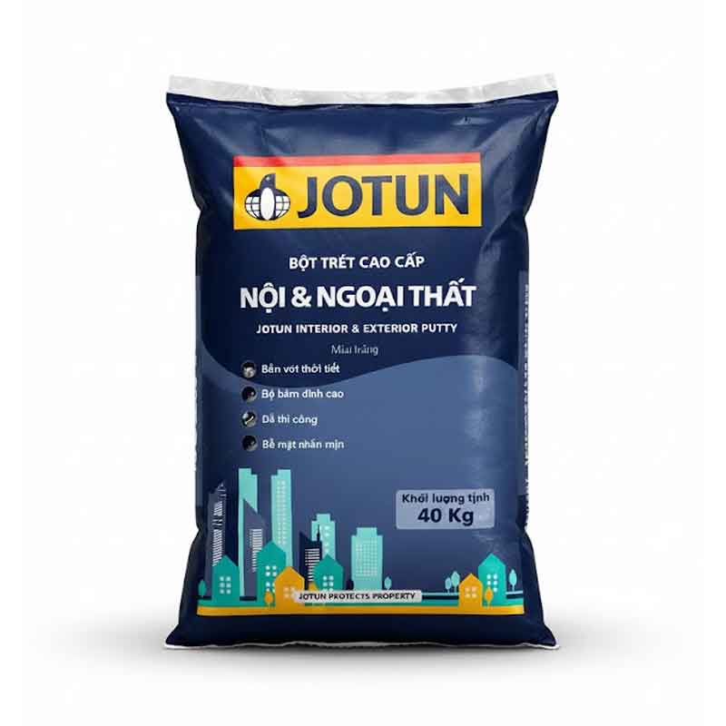 Bột trét tường nội ngoại thất Jotun 40kg