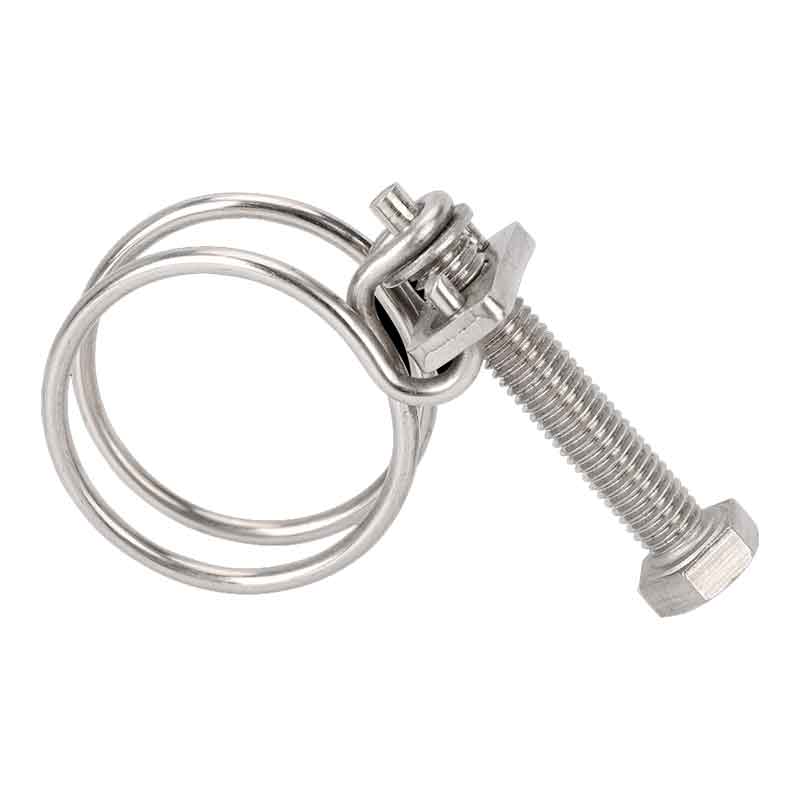 Cổ dê dây, đai xiết inox dây đôi