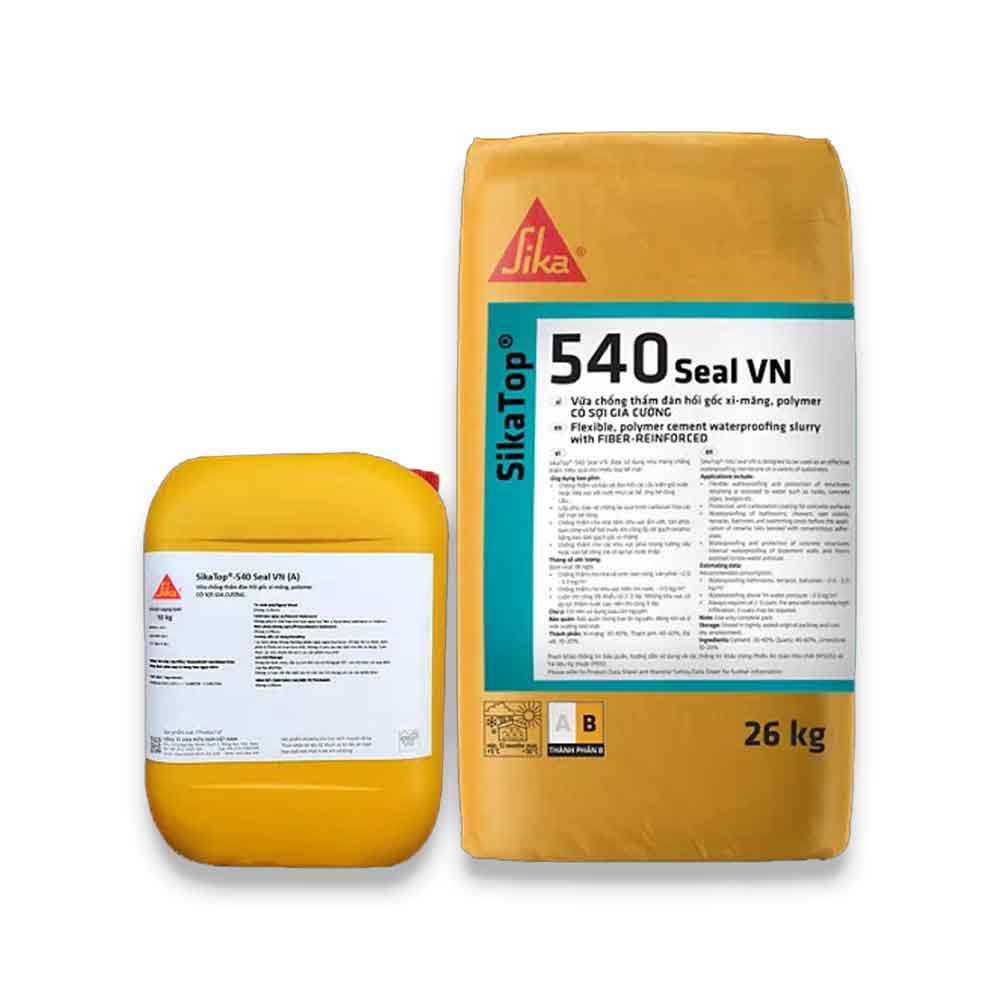Vữa chống thấm đàn hồi SikaTop-540 Seal VN