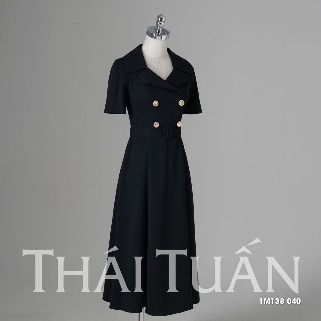  Đầm Nữ Thái Tuấn Đai Eo 1M138L 