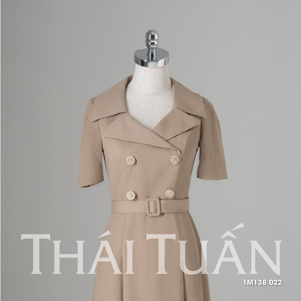  Đầm Nữ Thái Tuấn Đai Eo 1M138L 