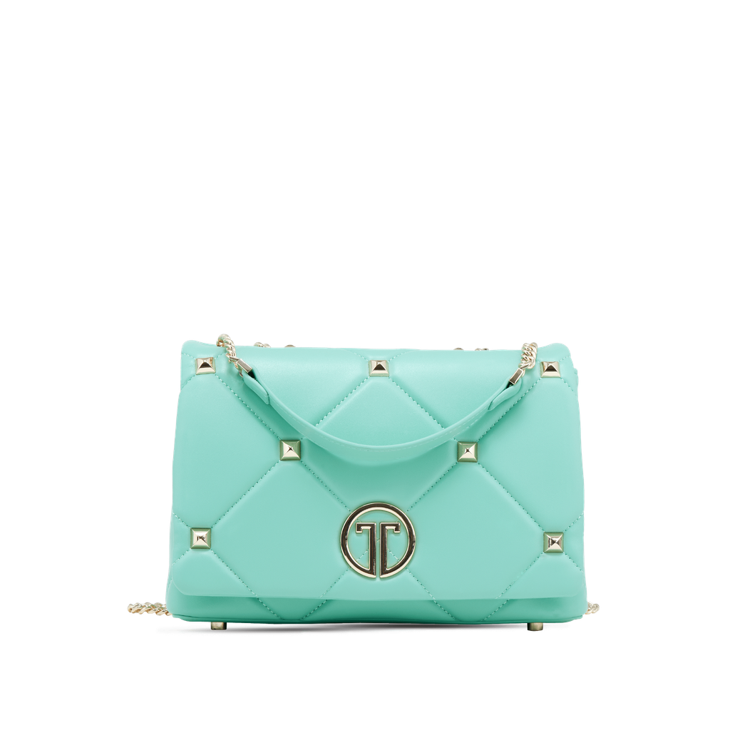  Túi Xách Tay Nữ THÁI TUẤN Đeo Vai Khóa Bấm Thời Trang Màu Xanh Mint 