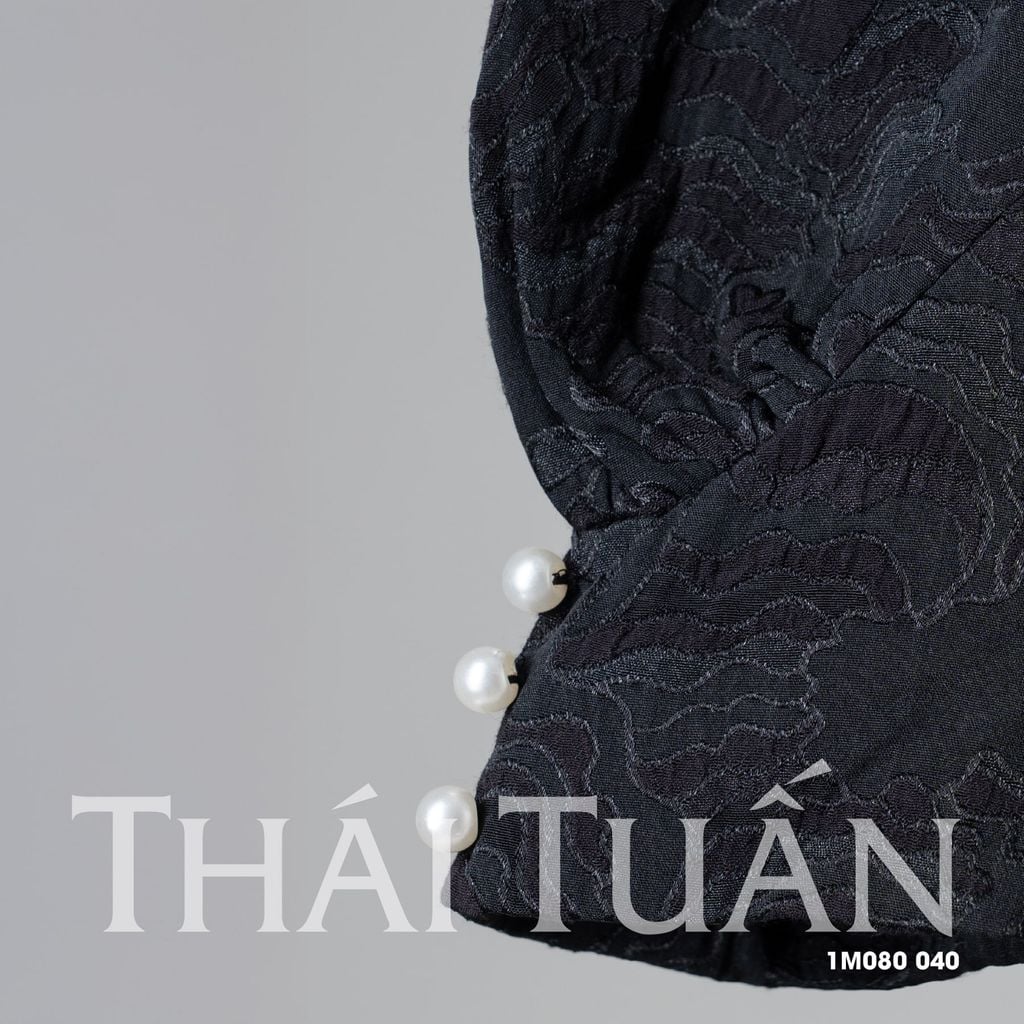  Đầm Nữ Thái Tuấn Gấm Ngọc Tuyết Dáng Chữ A 1M080040 