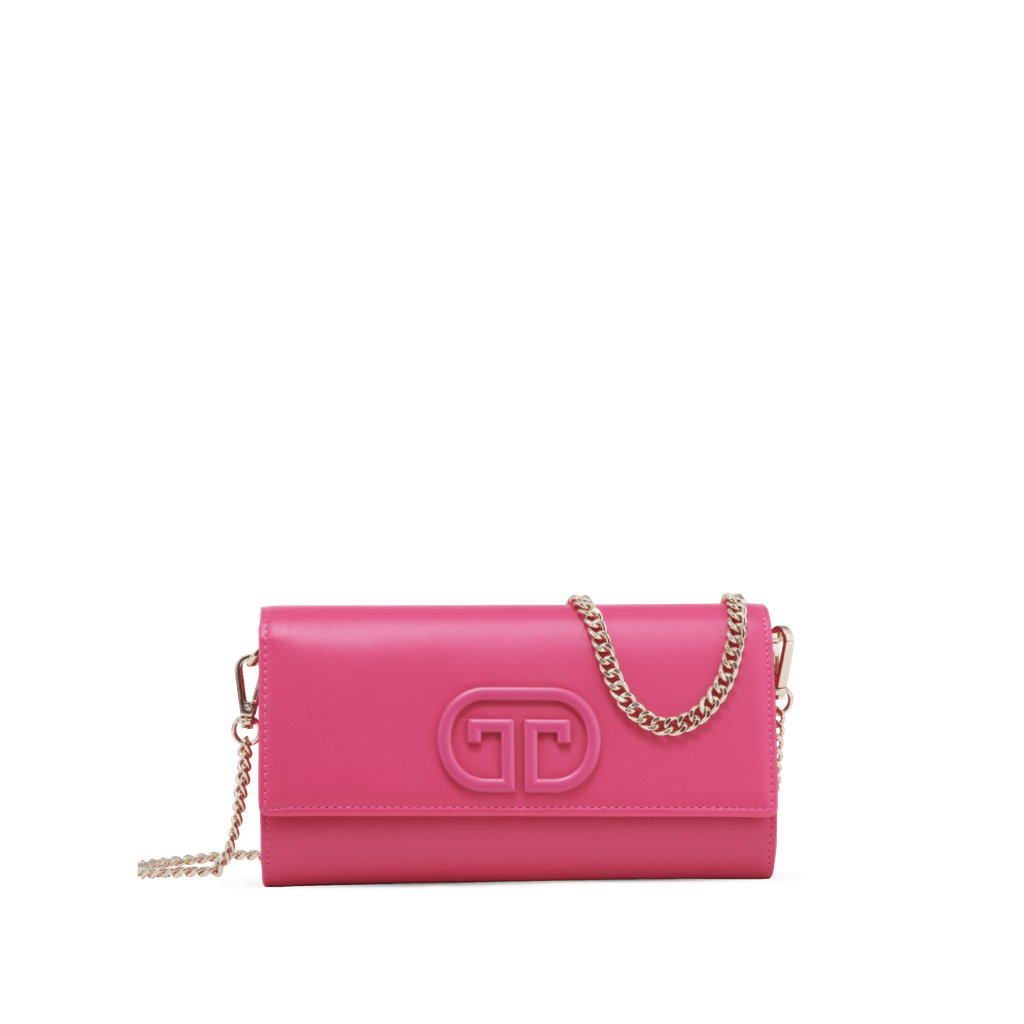  Clutch Nữ Thái Tuấn Thời Trang Màu Hồng Khóa Bấm 