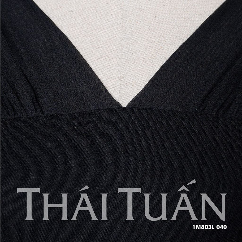 Đầm Nữ Thái Tuấn Dáng Dài Xếp Vai 1M083L040 
