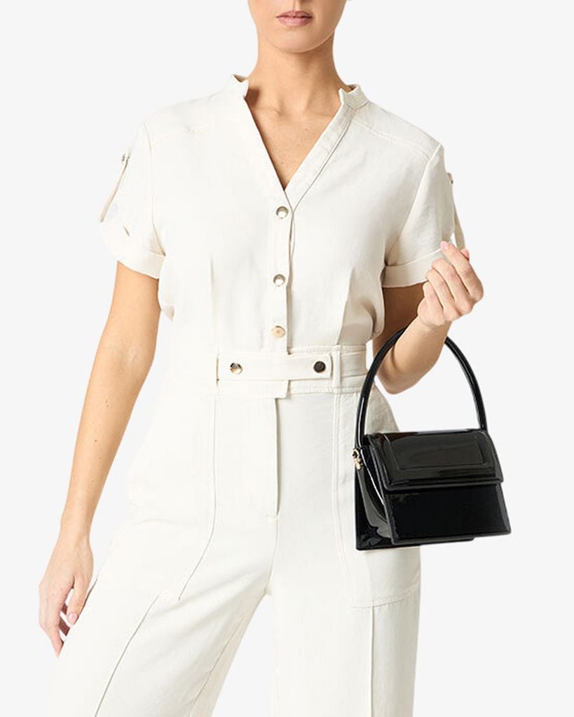  Túi Xách Tay Nữ Primadonna (30057) Black Uni 