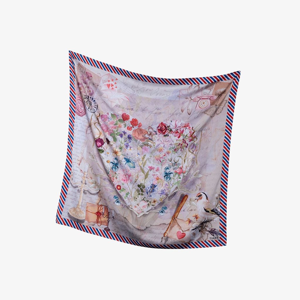  Khăn Choàng Tiara 2S54LB90 (90 x 90 cm) 