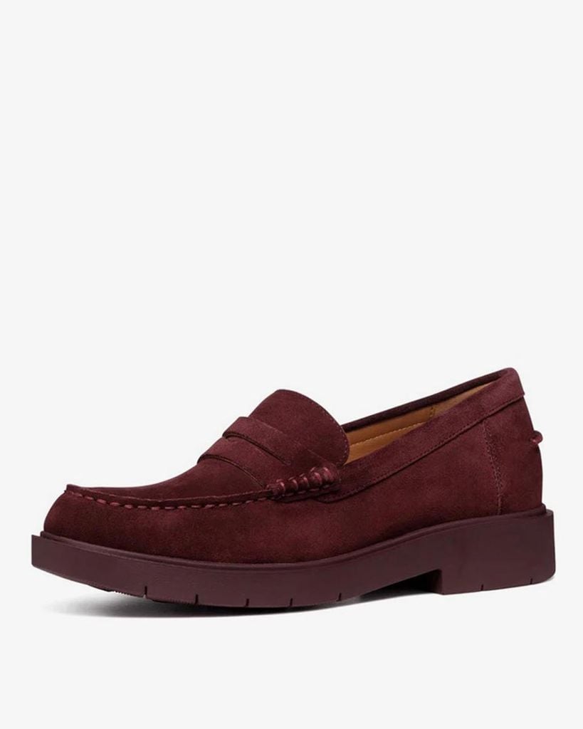  Giày Lười Nữ GEOX D Spherica Ec1 A Suede 
