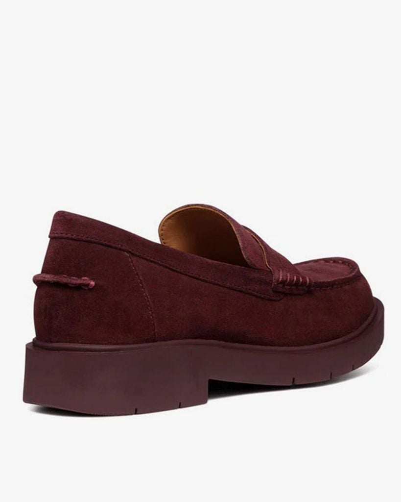  Giày Lười Nữ GEOX D Spherica Ec1 A Suede 