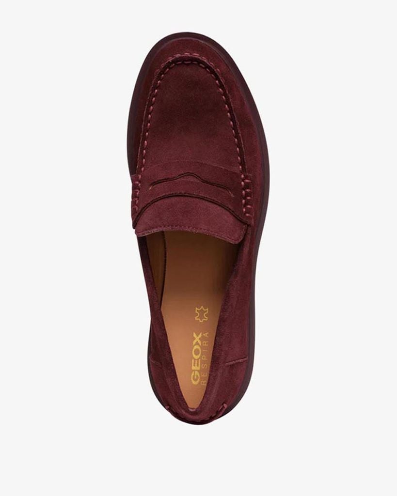  Giày Lười Nữ GEOX D Spherica Ec1 A Suede 