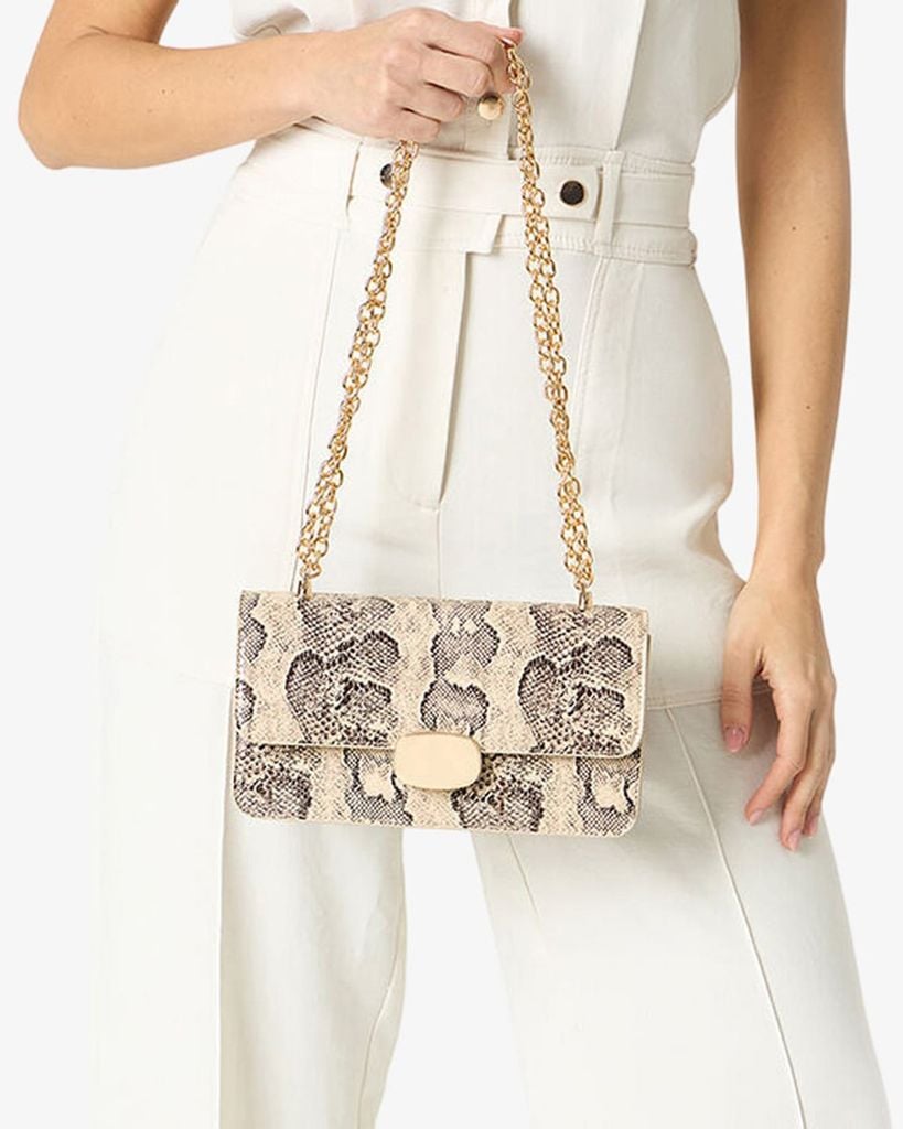  Túi Xách Tay Nữ Primadonna (26337) Beige Uni 