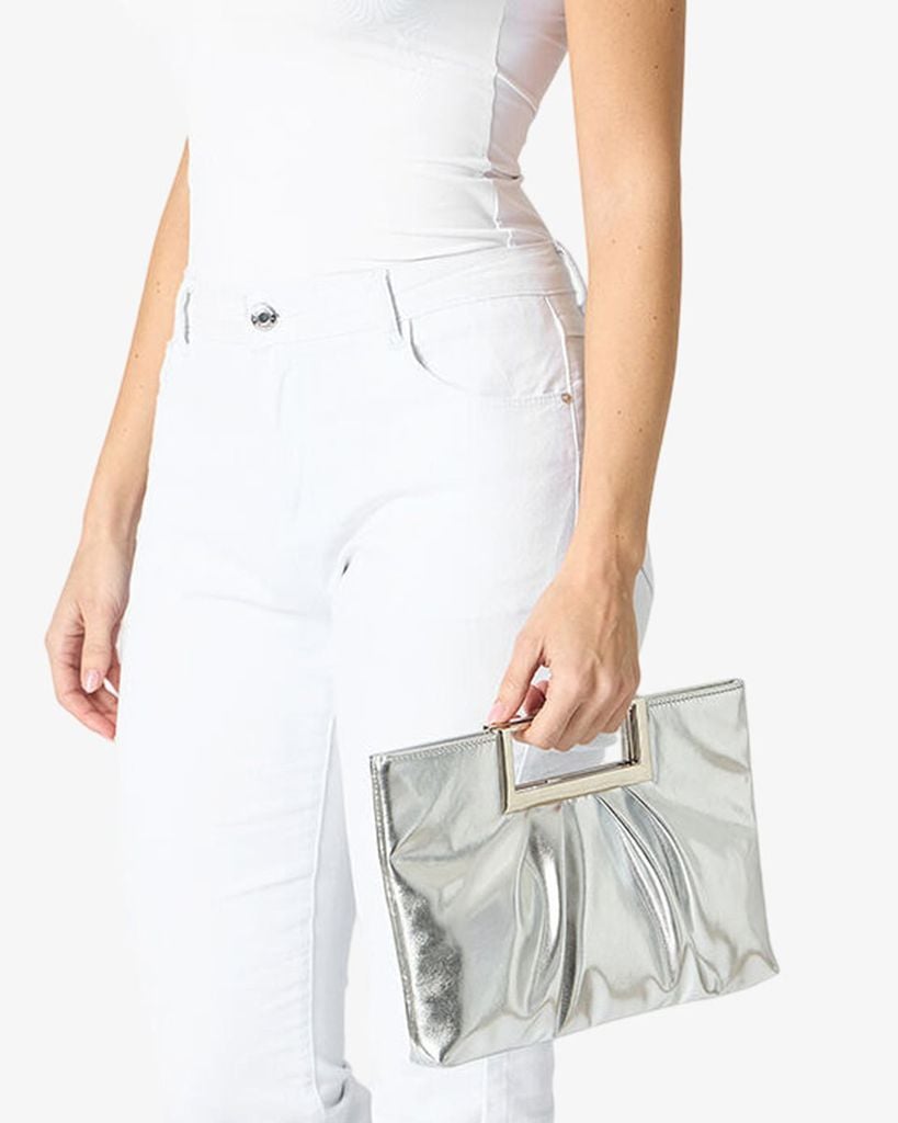  Túi Xách Tay Nữ Primadonna (26258) Silver Uni 