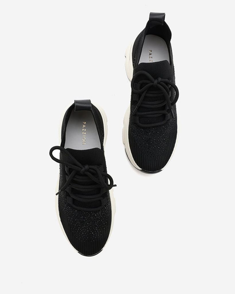  Giày Sneakers Nữ Pazzion Kailani Crystal Embellished Flyknit Sneakers 