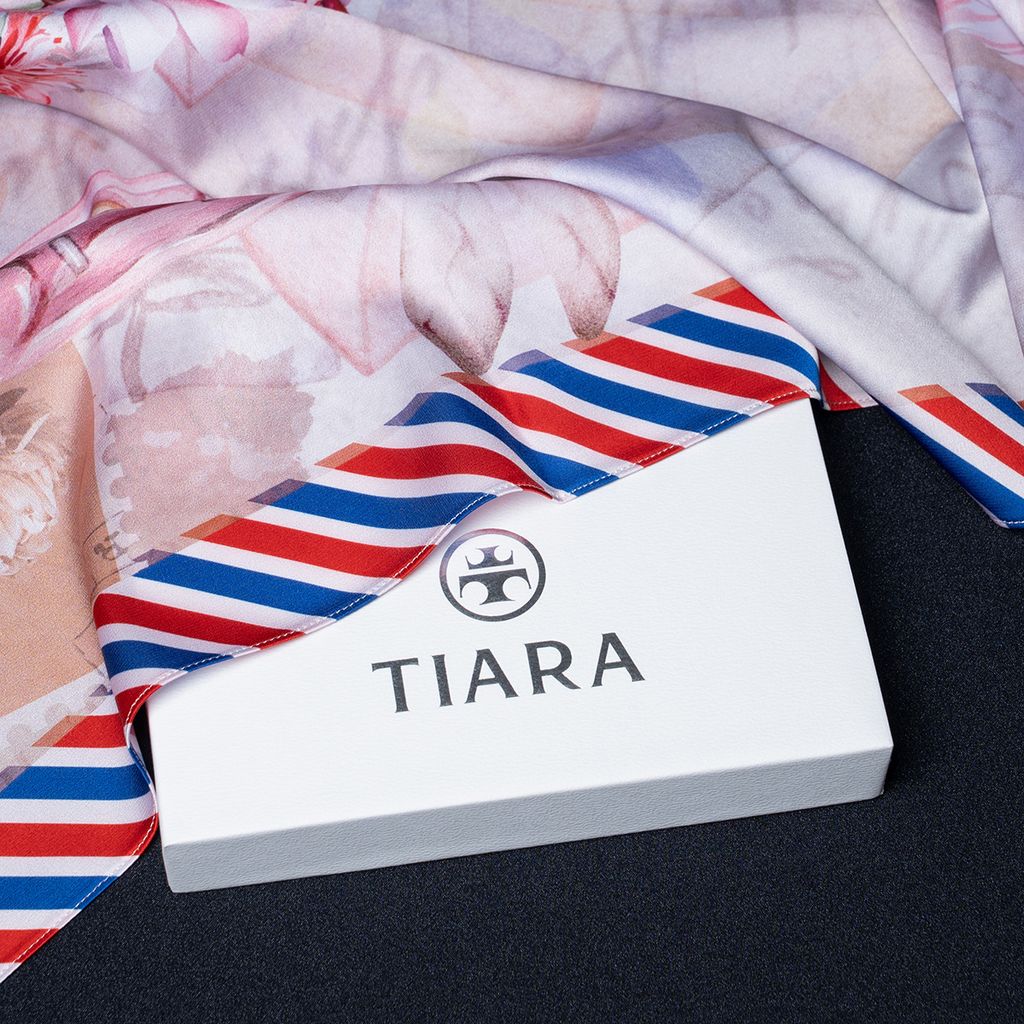  Khăn Choàng Tiara 2S54LB90 (90 x 90 cm) 