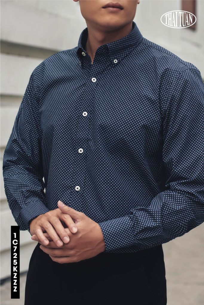  Áo Sơ Mi Nam Thái Tuấn Tay Dài 1C725K 