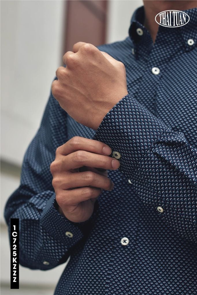  Áo Sơ Mi Nam Thái Tuấn Tay Dài 1C725K 