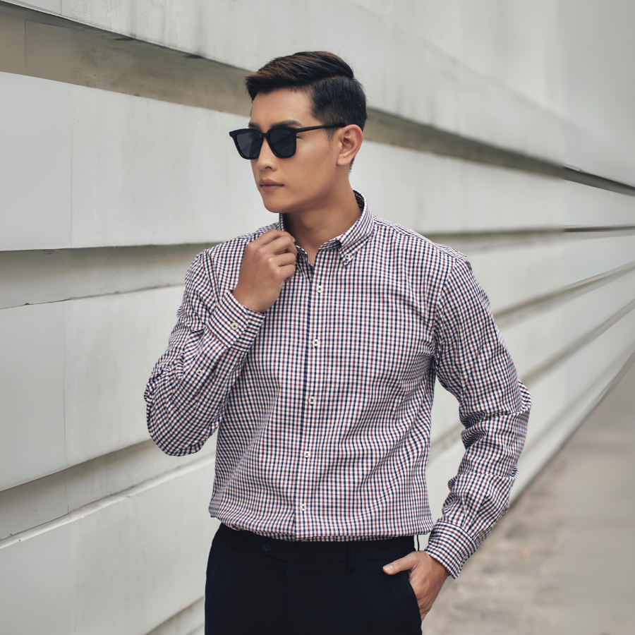 Áo Sơ Mi Nam Thái Tuấn Tay Dài 1C726K 