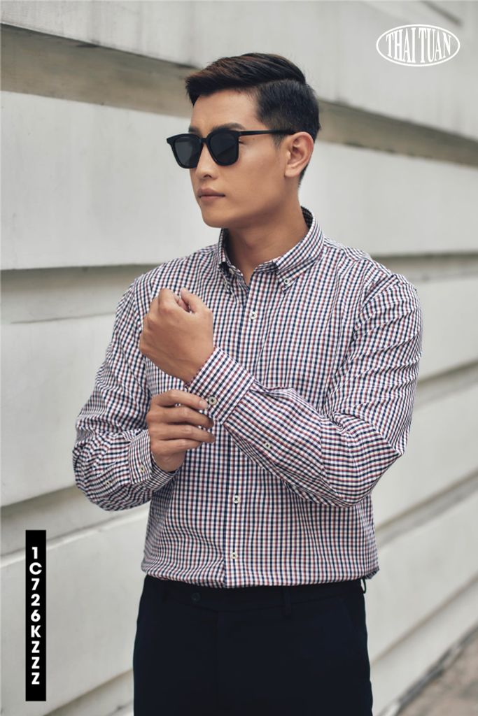  Áo Sơ Mi Nam Thái Tuấn Tay Dài 1C726K 