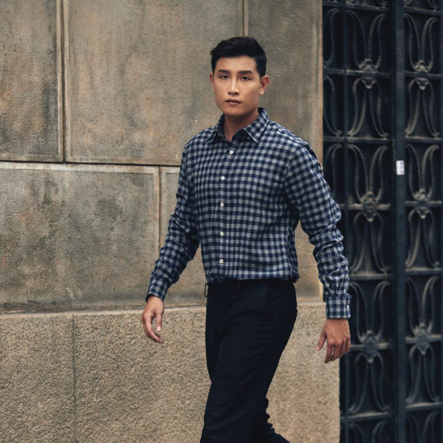  Áo Sơ Mi Nam Thái Tuấn Tay Dài 1C731K 