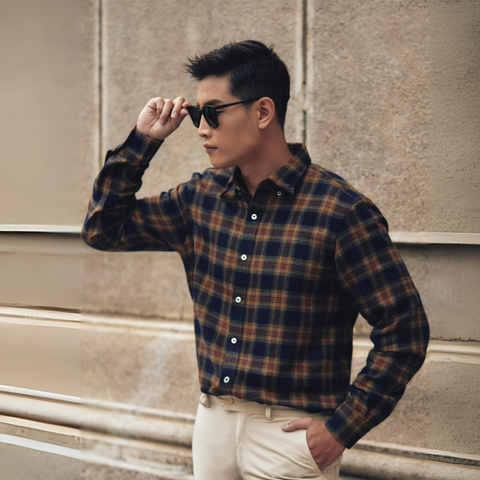  Áo Sơ Mi Nam Thái Tuấn Tay Dài 1C732K 