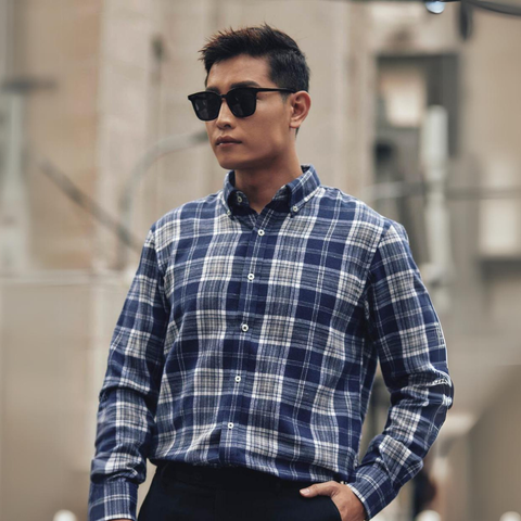  Áo Sơ Mi Nam Thái Tuấn Tay Dài 1C734K 