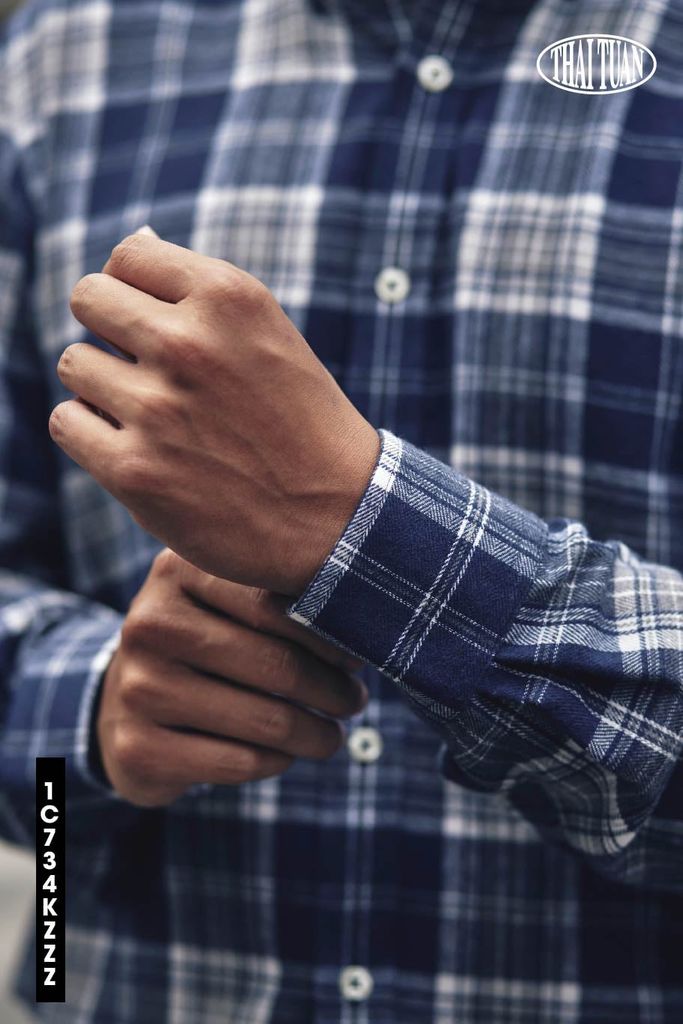  Áo Sơ Mi Nam Thái Tuấn Tay Dài 1C734K 