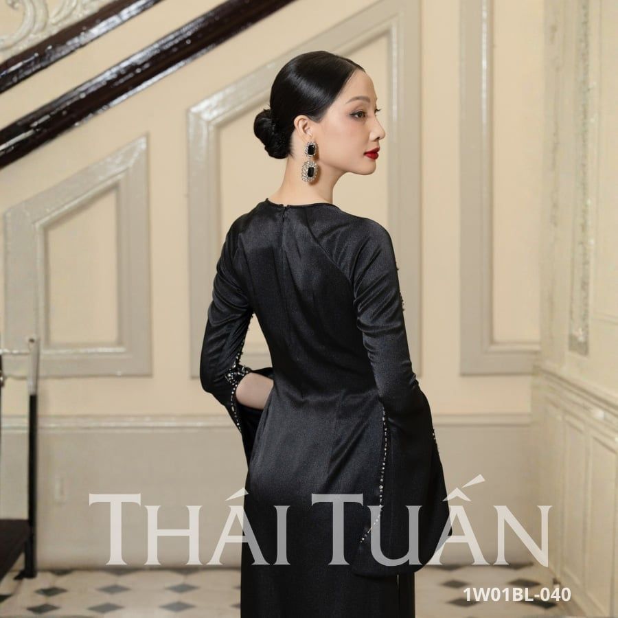  Áo Dài Nữ Thái Tuấn 1W01BL040 