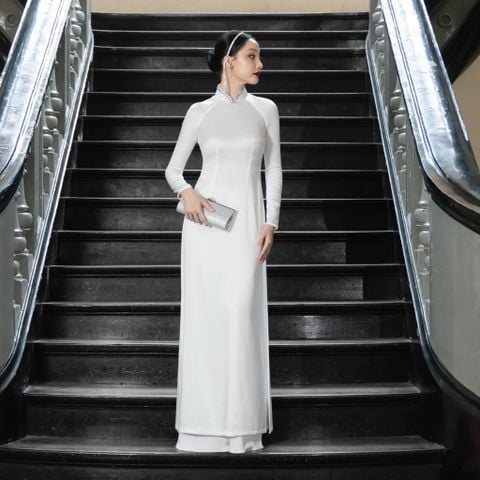  Áo Dài Nữ Thái Tuấn 1W05BL079 