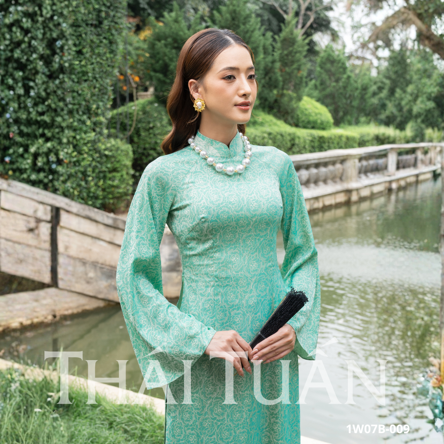  Áo Dài Nữ Thái Tuấn 1W07B009 
