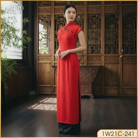  Áo Dài Nữ Thái Tuấn 1W21C 
