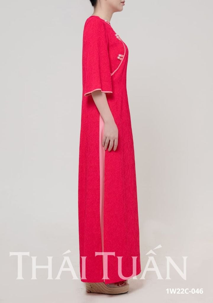  Áo Dài Nữ Thái Tuấn 1W22C026 