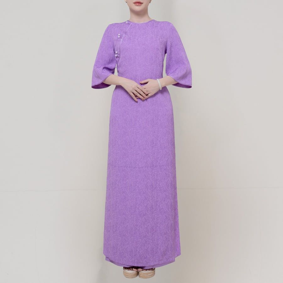  Áo Dài Nữ Thái Tuấn 1W22C046 