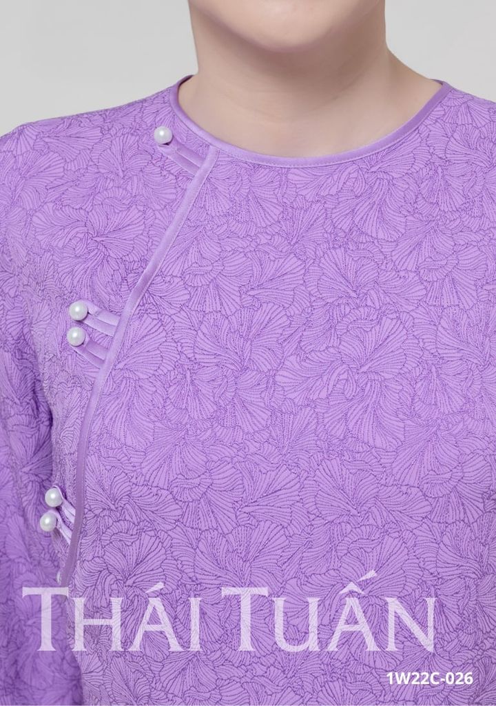  Áo Dài Nữ Thái Tuấn 1W22C046 