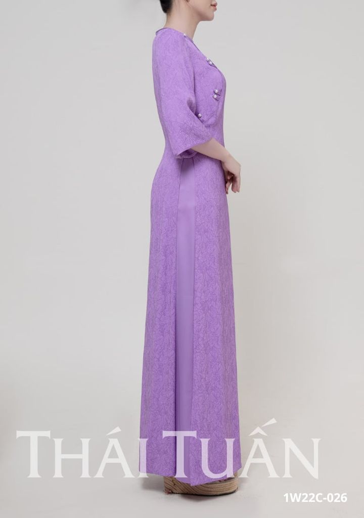  Áo Dài Nữ Thái Tuấn 1W22C046 