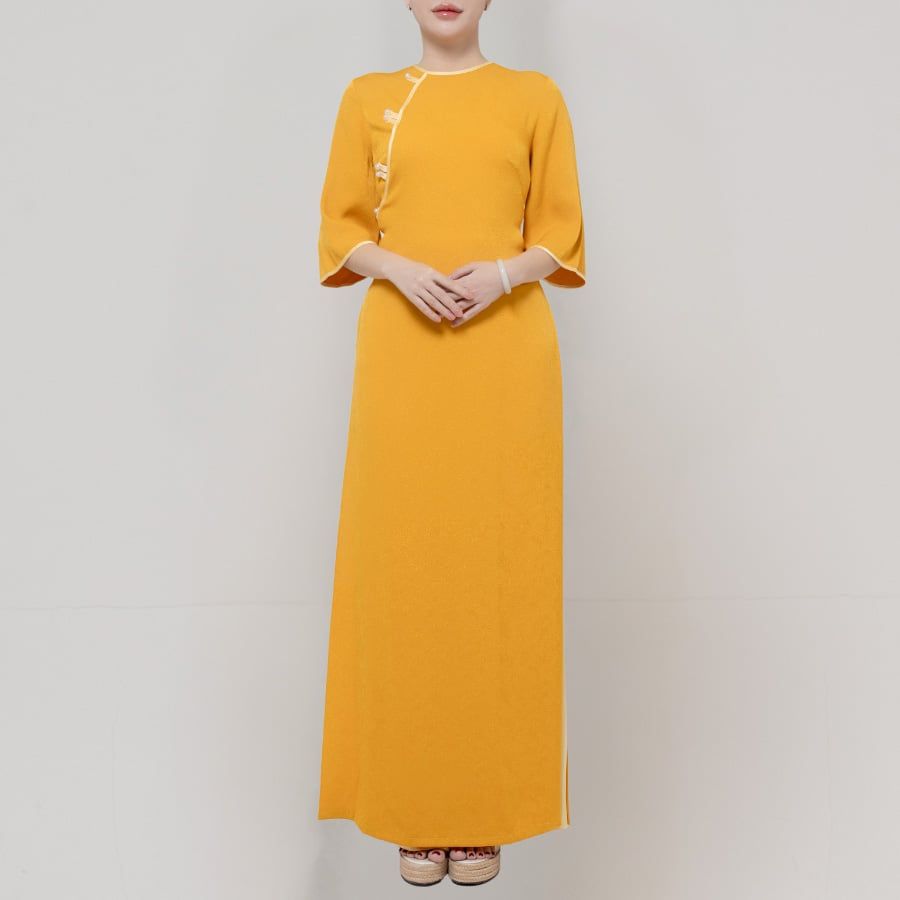  Áo Dài Nữ Thái Tuấn 1W22C069 