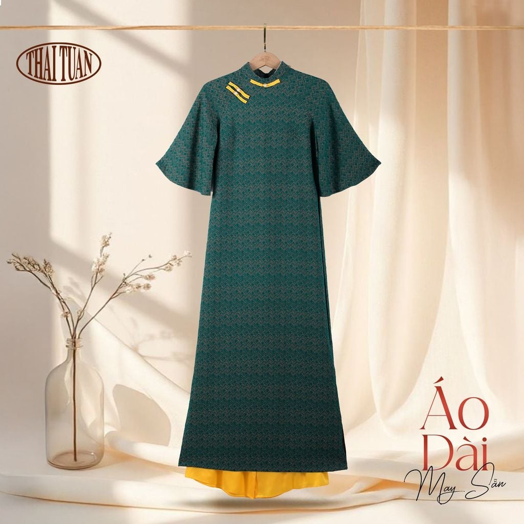  Áo Dài Nữ Thái Tuấn 1W40B057 