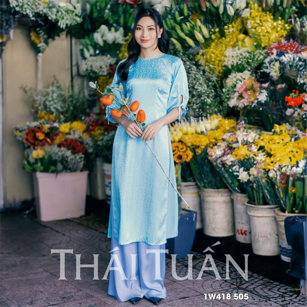 Áo Dài Nữ Thái Tuấn 1W418505 
