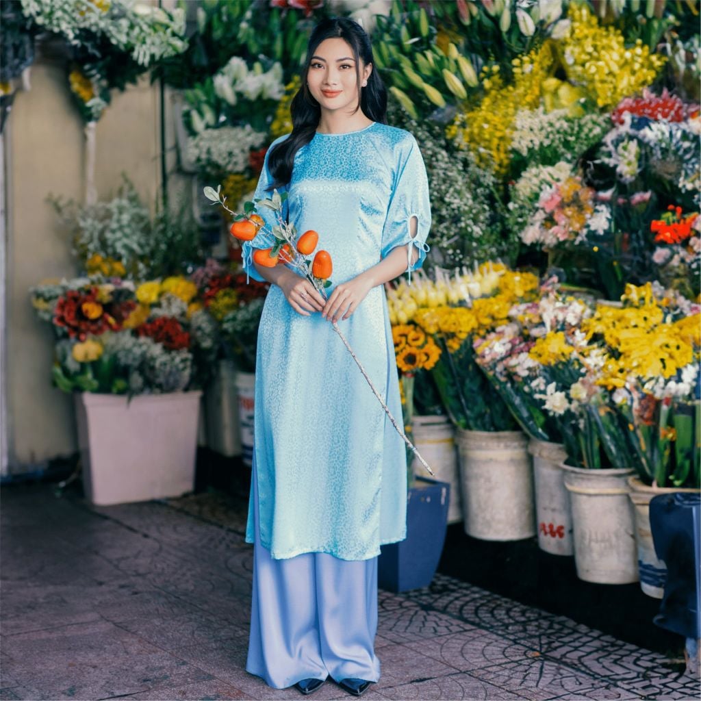  Áo Dài Nữ Thái Tuấn 1W418505 