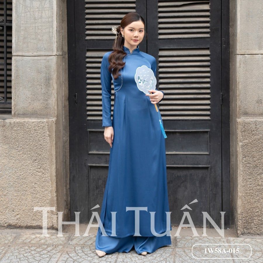  Áo Dài Nữ Thái Tuấn 1W58A015 