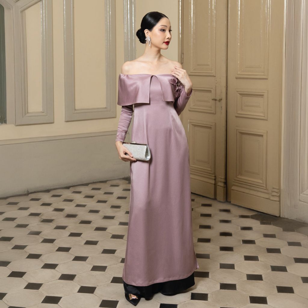  Áo Dài Nữ Thái Tuấn 1W95A621 