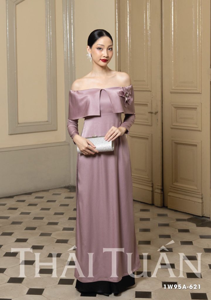  Áo Dài Nữ Thái Tuấn 1W95A621 